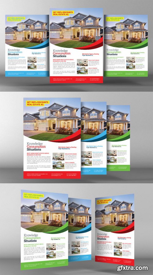 CM - Real Estate Agents Flyer Template 361509