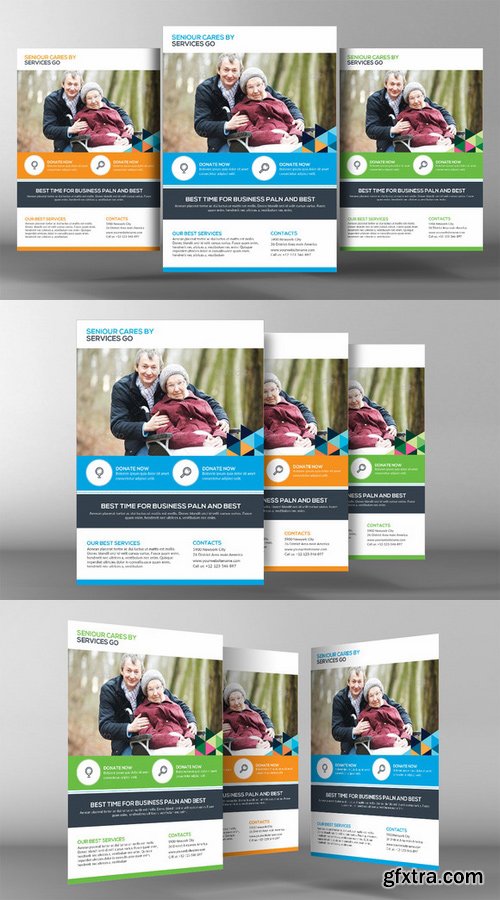 CM - Senior Care Flyer Template 361507