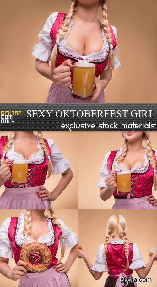 Sexy Oktoberfest Girl - 5 UHQ JPEG