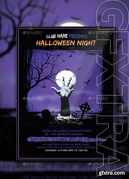 Halloween Flyer 12707395