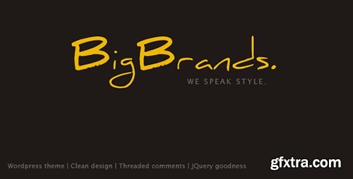 ThemeForest - BigBrands v2.0 - Wordpress - 68917