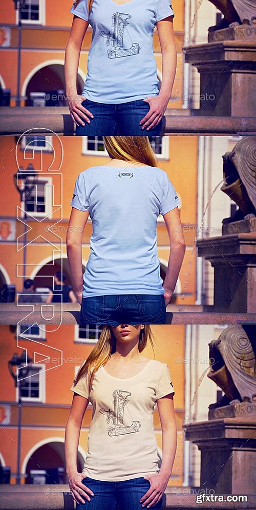 GraphicRiver - City Series T-shirt Mock-up 12264936