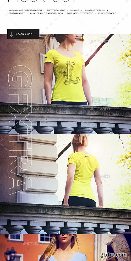 GraphicRiver - City Series T-shirt Mock-up 12264936