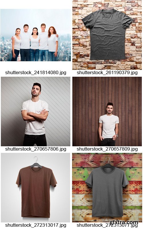 Amazing SS - Blank T-Shirts Template 2, 25xJPGs