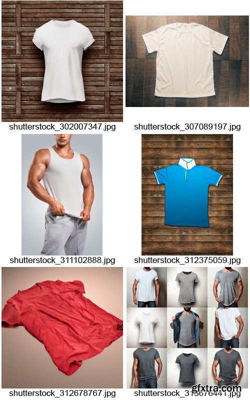 Amazing SS - Blank T-Shirts Template 2, 25xJPGs