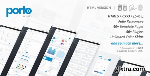 ThemeForest - Porto Admin v1.4.1 - Responsive HTML5 Template - 8539472