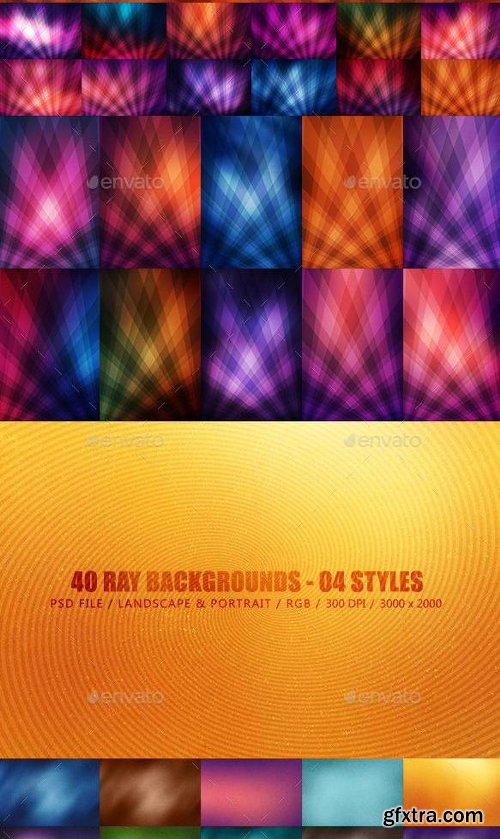 Graphicriver 126 Color Backgrounds Bundle 12427878