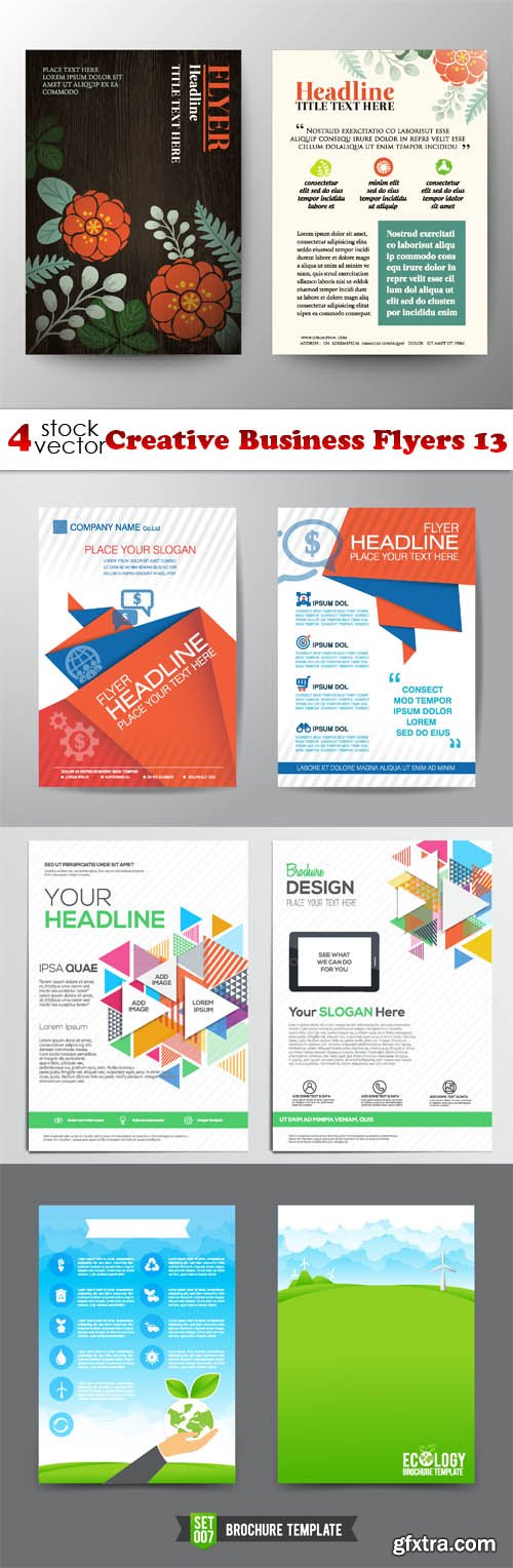 Vectors - Creative Business Flyers 13