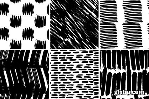 CM - Vector collection of ink patterns - 353817