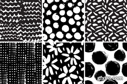 CM - Vector collection of ink patterns - 353817