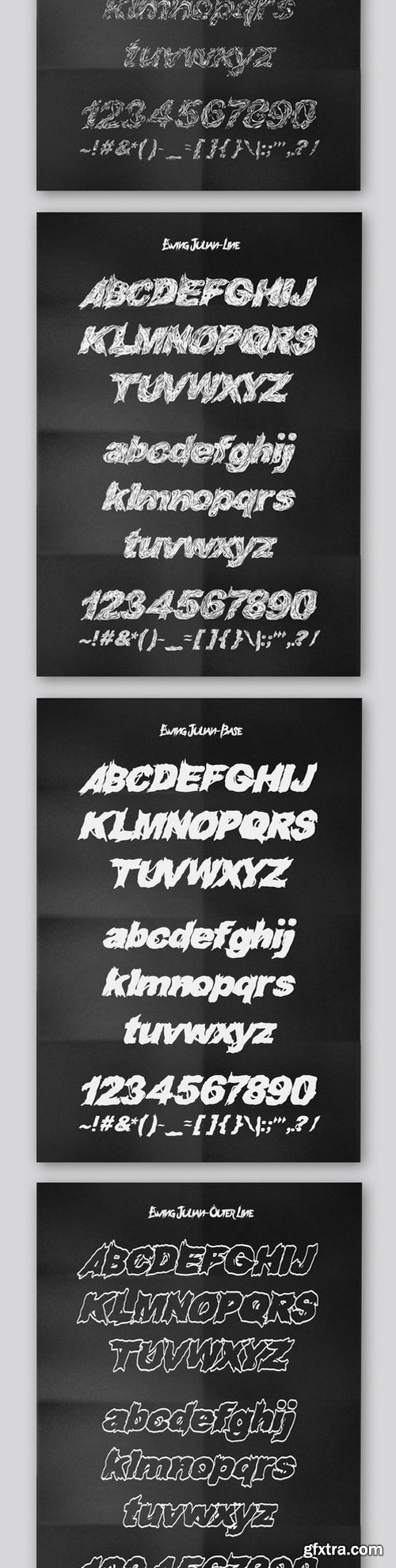 CM - Ewing Julian - Layered Typeface 368336