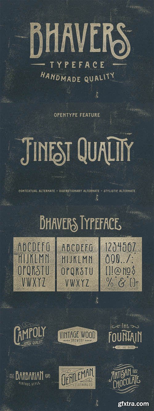 Bhavers Typeface