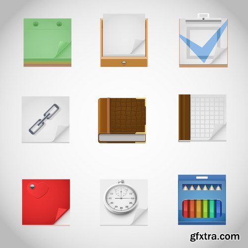 Business vector icons - 15 EPS