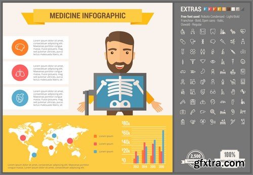 Stock Vectors - Infographic template and elements, 55xEPS