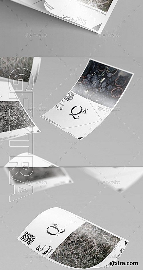 GraphicRiver - A4 A5 Poster Flyer Mockups V4 12250707