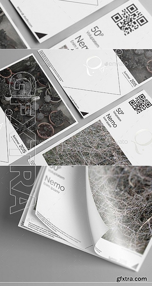 GraphicRiver - A4 A5 Poster Flyer Mockups V4 12250707