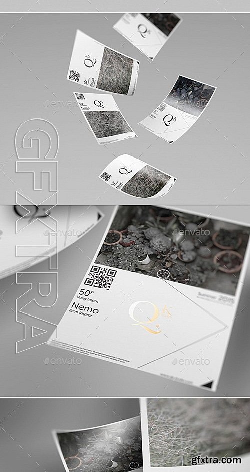 GraphicRiver - A4 A5 Poster Flyer Mockups V4 12250707