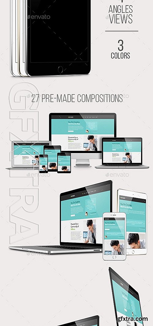 GraphicRiver - Responsive Screen Mock-Up 12323728