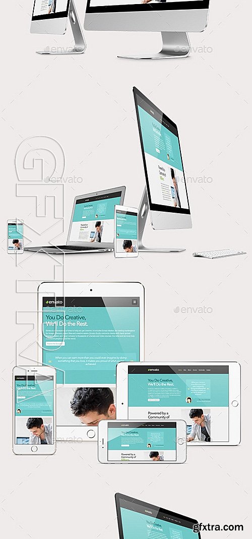 GraphicRiver - Responsive Screen Mock-Up 12323728