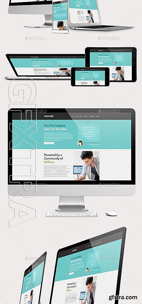 GraphicRiver - Responsive Screen Mock-Up 12323728