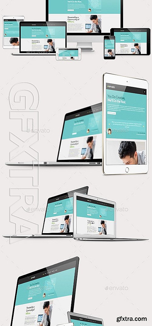 GraphicRiver - Responsive Screen Mock-Up 12323728