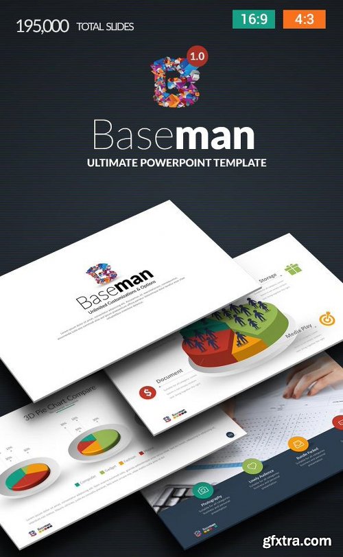 Graphicriver Baseman- Ultimate PowerPoint Template 12898624