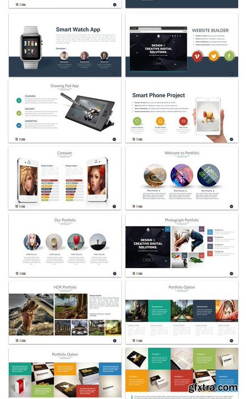 Graphicriver Baseman- Ultimate PowerPoint Template 12898624