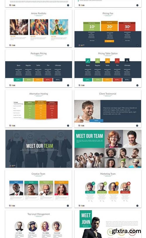 Graphicriver Baseman- Ultimate PowerPoint Template 12898624