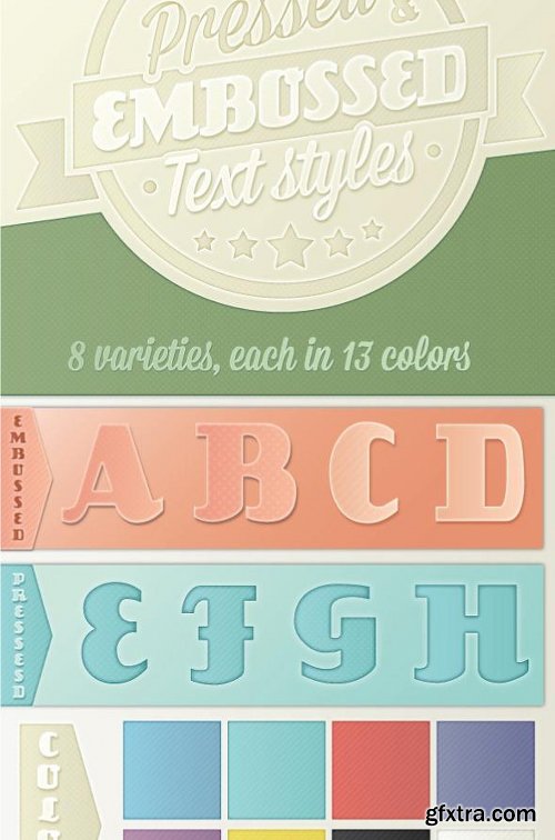 Graphicriver Retro Print Text Effects Bundle 8375772