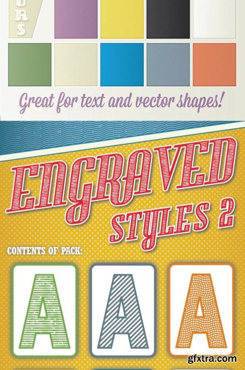 Graphicriver Retro Print Text Effects Bundle 8375772