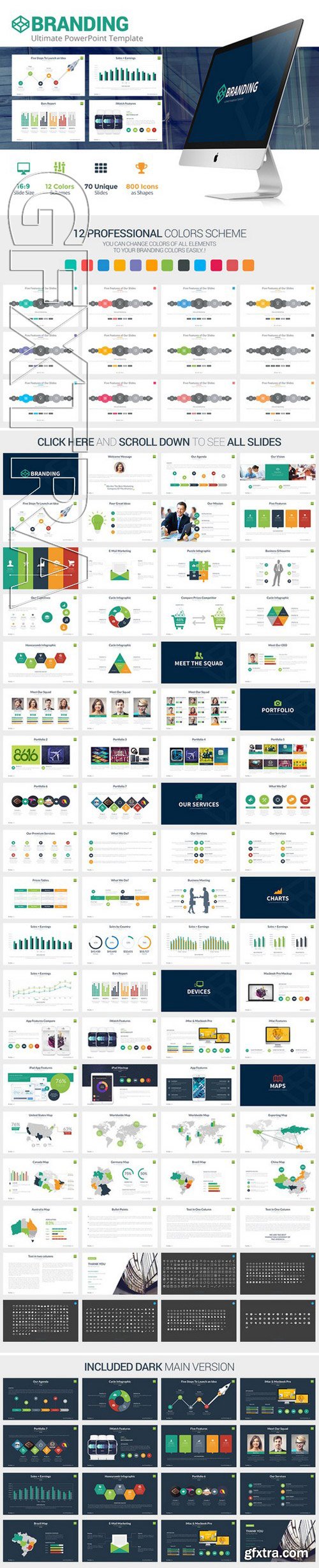 CM - Branding Powerpoint Template 371433