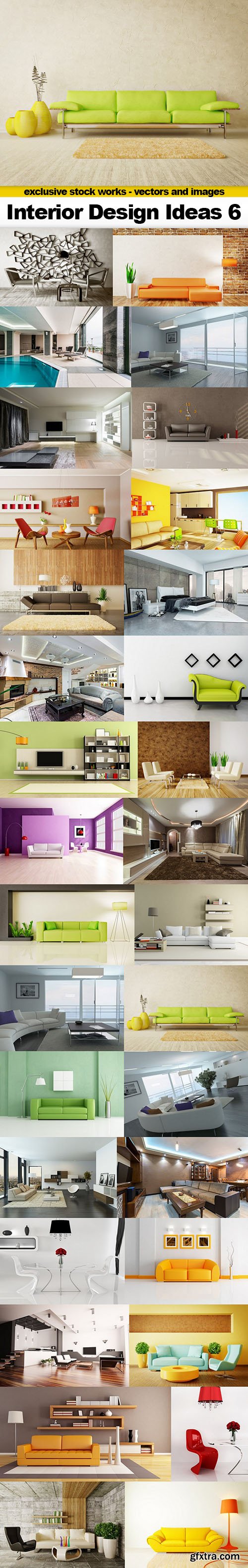 Interior Design Ideas 6 - 32x UHQ JPEGs