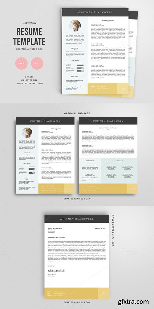 Resume Template | The Whitney 3pk - CM 135254