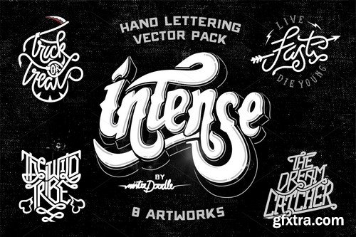 CM - Hand Lettering Vector Pack - 15484