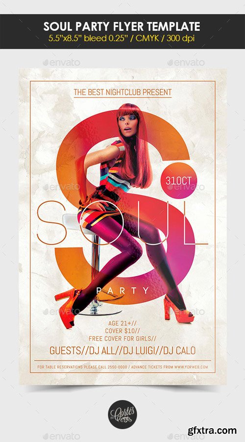 Soul Party Flyer Template