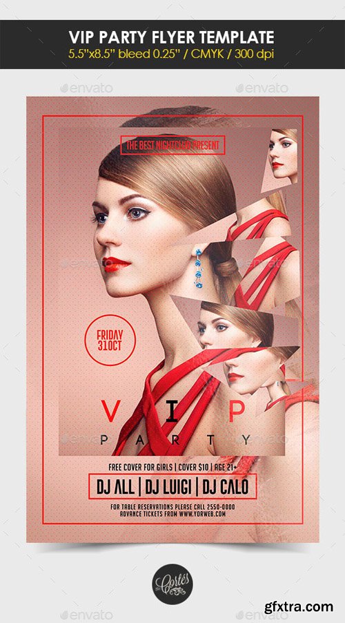 Vip Party Flyer Template