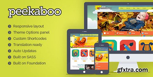 ThemeForest - Pekaboo v2.9 - WordPress Children Theme Template - 409980