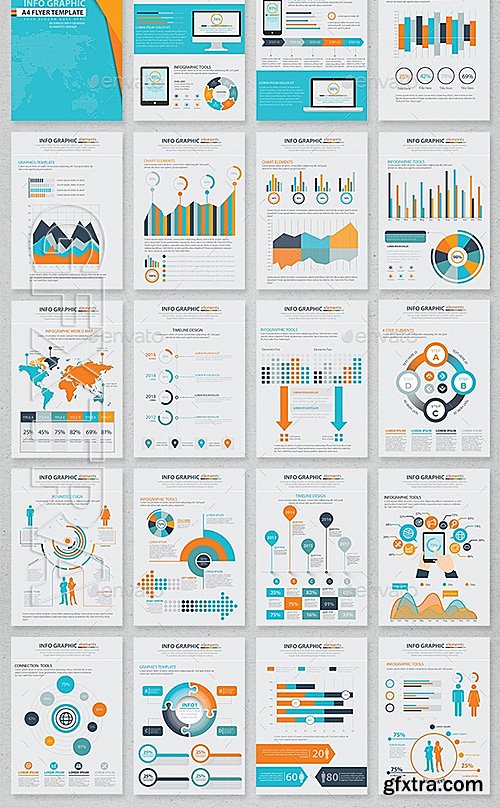 GraphicRiver - 20 Pages Info Graphic Elements Design 12667152