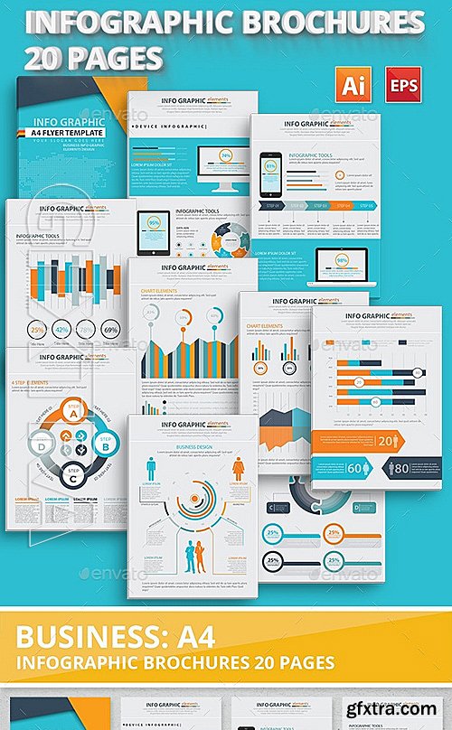 GraphicRiver - 20 Pages Info Graphic Elements Design 12667152