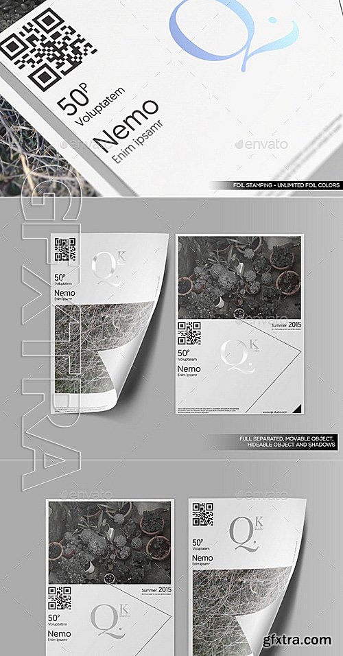 GraphicRiver - A4 A5 Poster Flyer Mockups V3 12146089