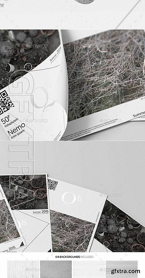 GraphicRiver - A4 A5 Poster Flyer Mockups V3 12146089