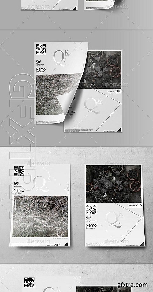 GraphicRiver - A4 A5 Poster Flyer Mockups V3 12146089