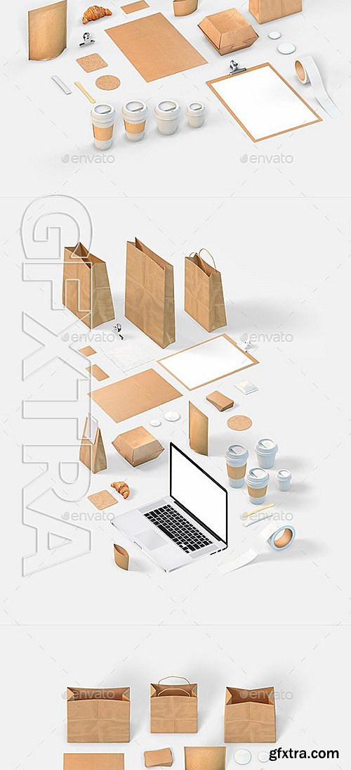 GraphicRiver - Coffee Cafe Branding Identity Mockup 12869059