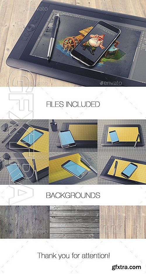 GraphicRiver - Screen Mock-up 12866809