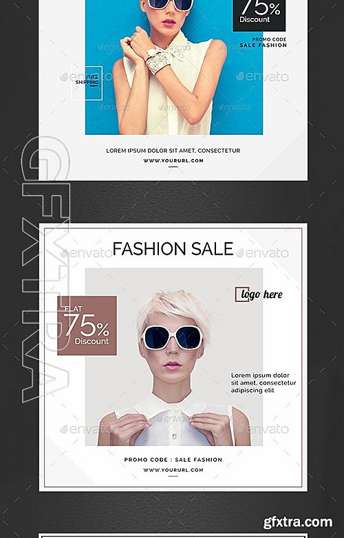 GraphicRiver - Sales Instagram Banners - 6 Templates 12901326