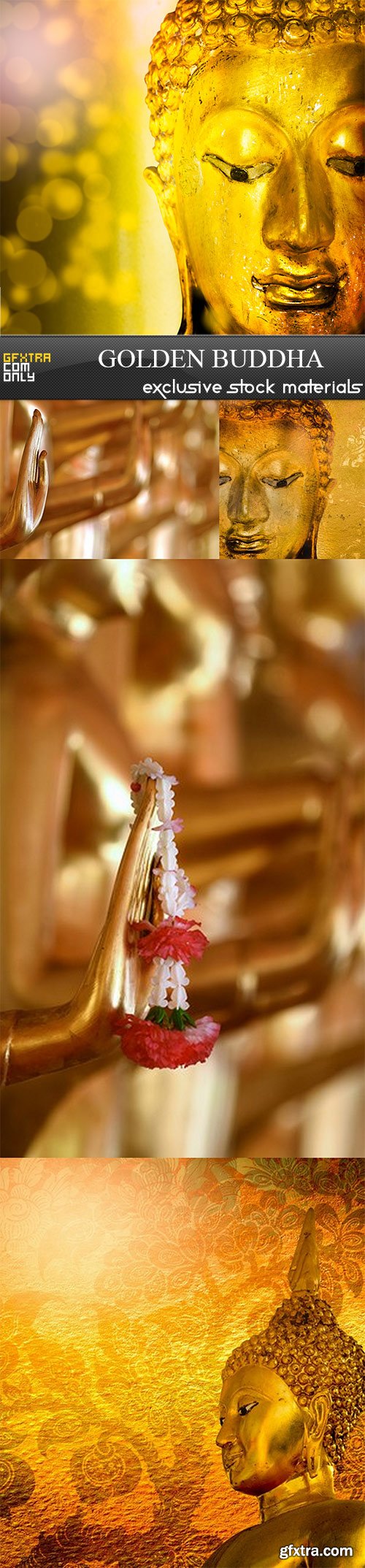 Golden Buddha - 5 UHQ JPEG