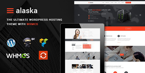 ThemeForest - Alaska v1.6 - SEO WHMCS Hosting, Shop, Business Theme