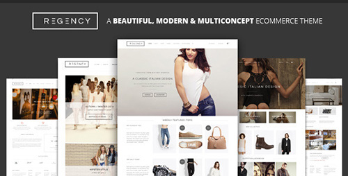 ThemeForest - Regency v1.2.1 - A Beautiful & Modern Ecommerce Theme - 9222795