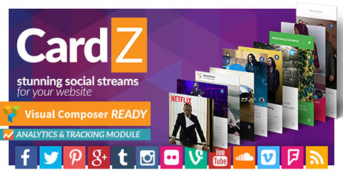 CodeCanyon - CardZ v1.0.18 - Social Stream for WordPress - 11847053