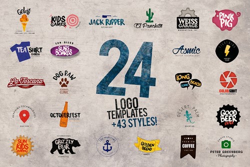 CM - 24 Logo Templates + Extras - 376163